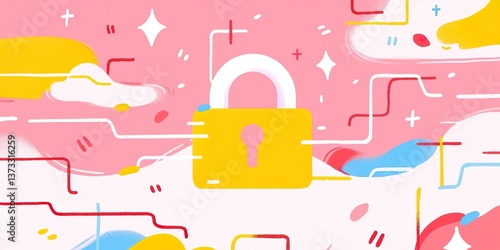 A vibrant digital illustrat...