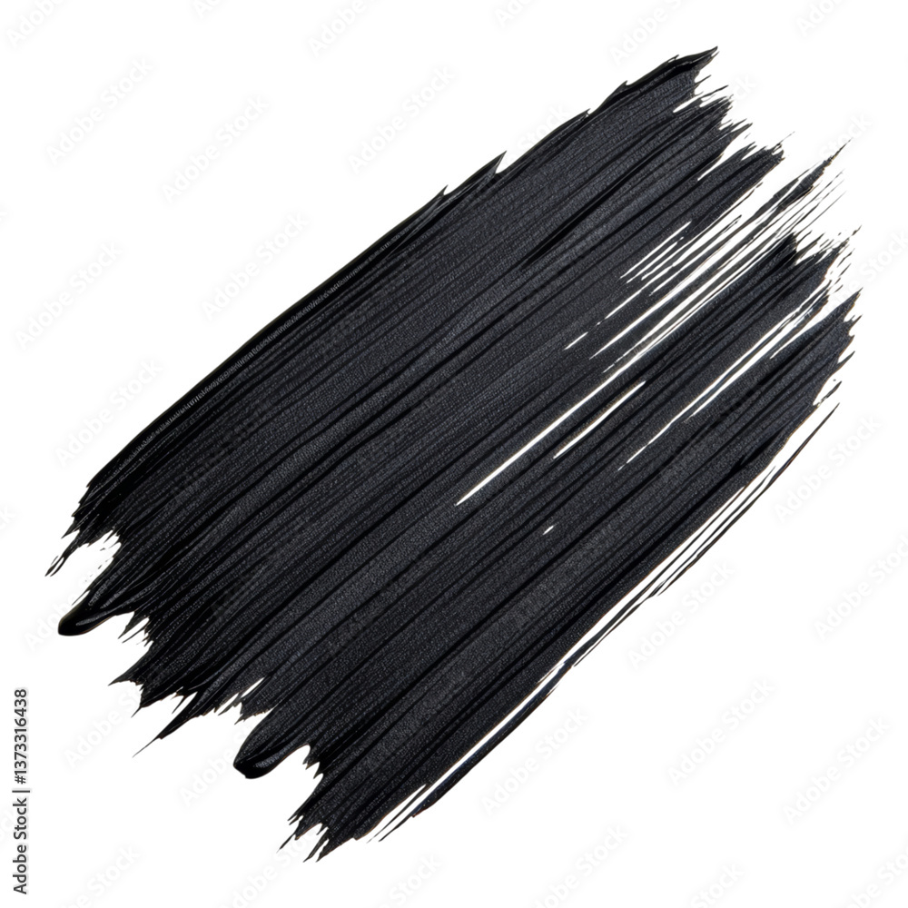 Black Paint Stroke for Art Design Black Paint Stroke for Art Design