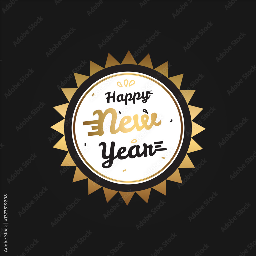 Happy New Year Graphic Design Happy New Year Graphic Design