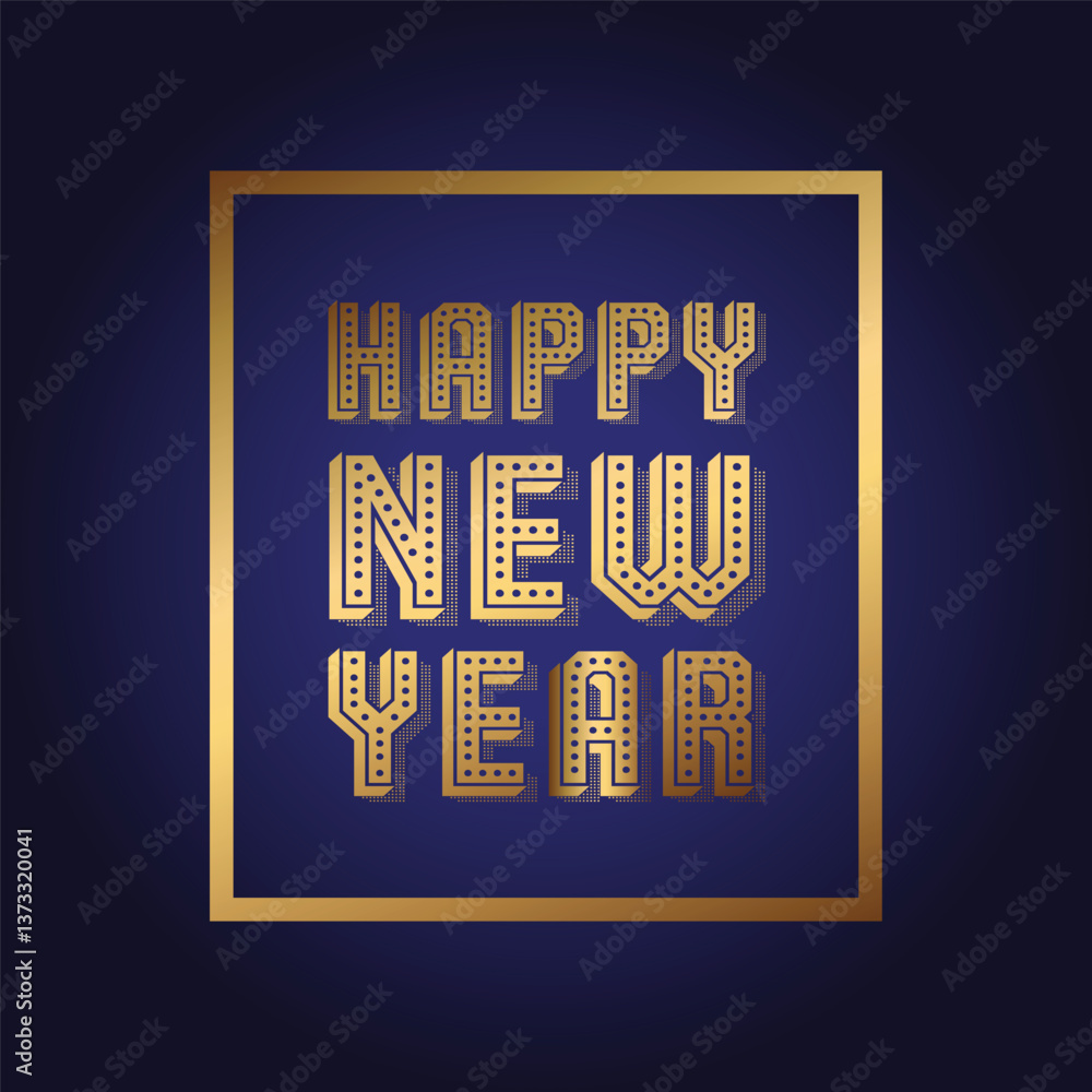 Happy New Year Graphic Design Happy New Year Graphic Design