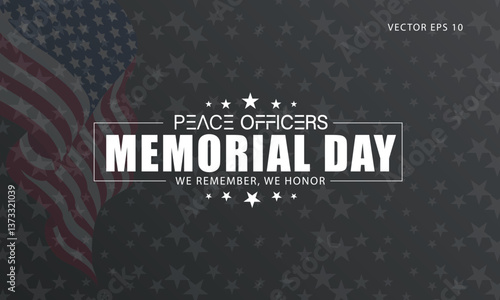 Peace Officers Memorial Day Design