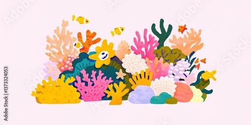 A vibrant illustration of a...