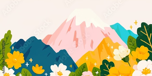 A vibrant illustration of a...