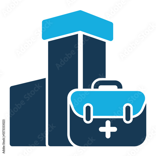 First Aid Icon Duo Tone Style for Project Management Pack Icon Themes