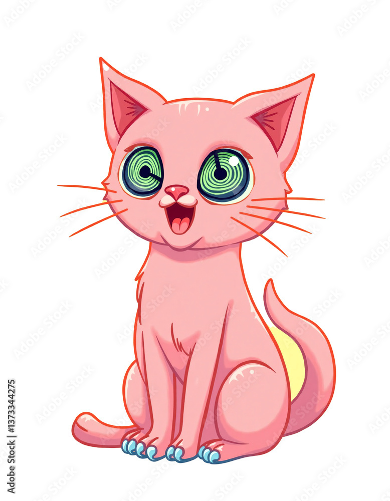 Fototapeta premium Intergalactic Kitty