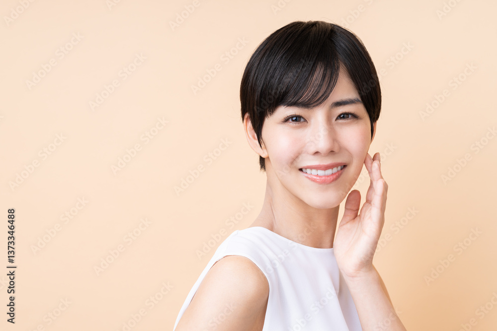 若い女性のビューティ 若い女性のビューティ