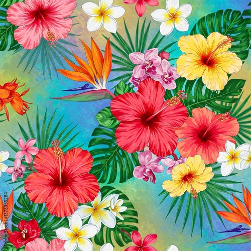 floral background with flowers