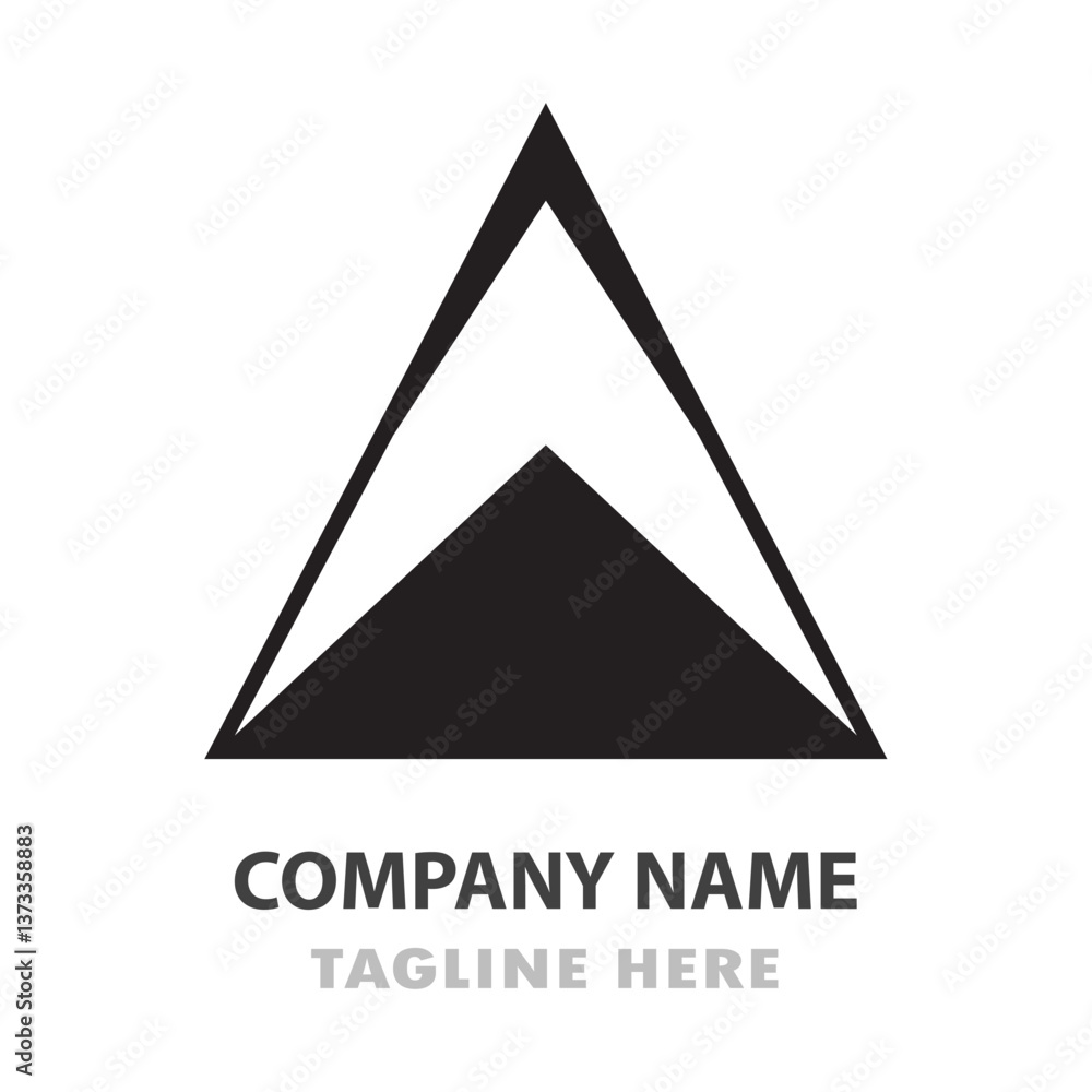 Fototapeta premium Modern Minimalist Logo Design