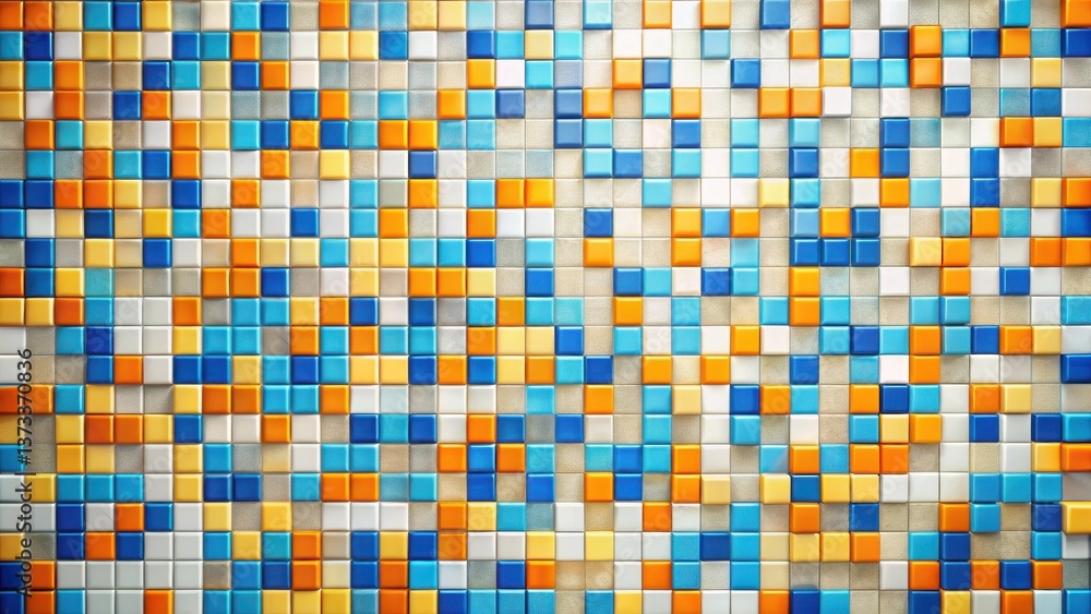 Abstract Colorful Square Tile Mosaic Pattern Background Texture Abstract Colorful Square Tile Mosaic Pattern Background Texture