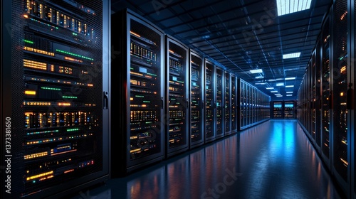 Data Center Servers  Network  Technology  Hosting  IT Infrastructure  Blockchain  High Tec