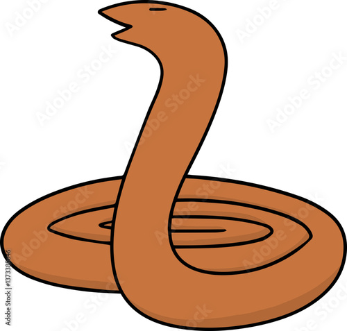 Illustration of snake
