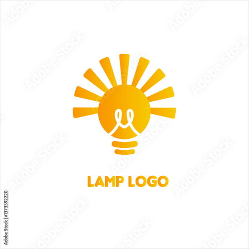 Radiant lamp logo
