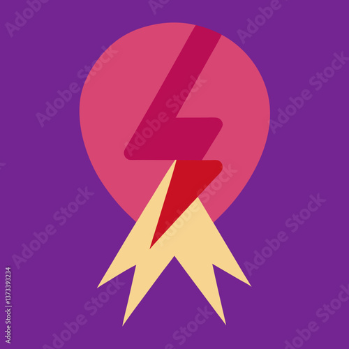 vector flat epilepsy day illustration