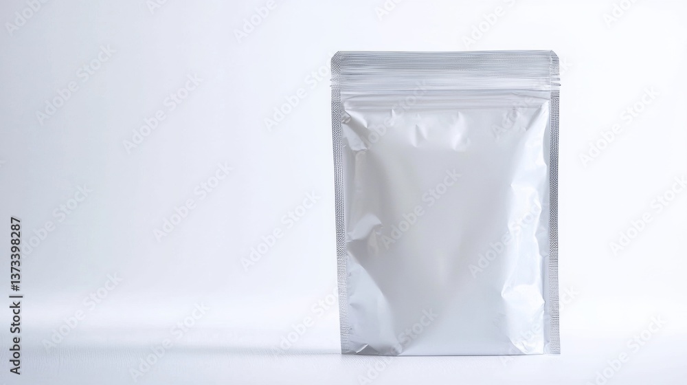 Recyclable Plastic Bag with Zipper, Blank Packaging for Marketing Recyclable Plastic Bag with Zipper, Blank Packaging for Marketing