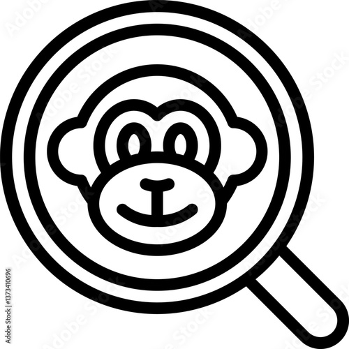 zoology Illustration on a white background.