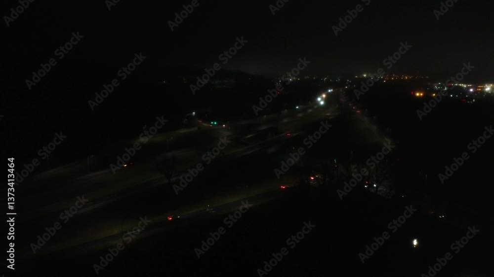 night traffic in the city night traffic in the city