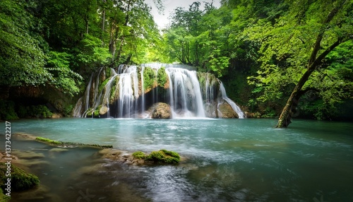 waterfall in the forest