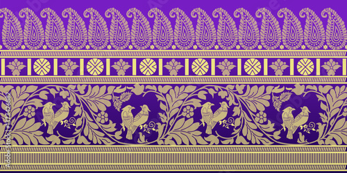 beautiful graphic saree design and this sari design is in Indian style which is for textile fashion industry and it can be used as wallpaper backdrop and website bg this style is originated in india