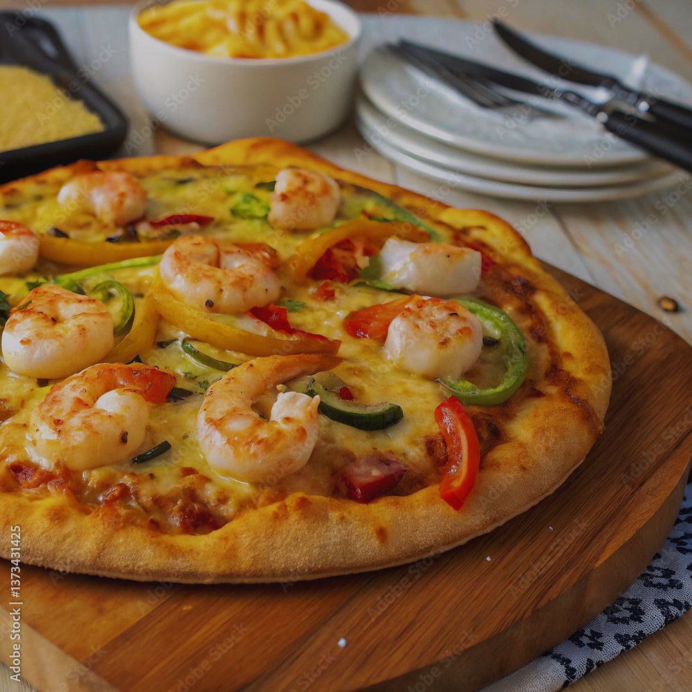 pizza with mushrooms shrimp pizza with mushrooms shrimp