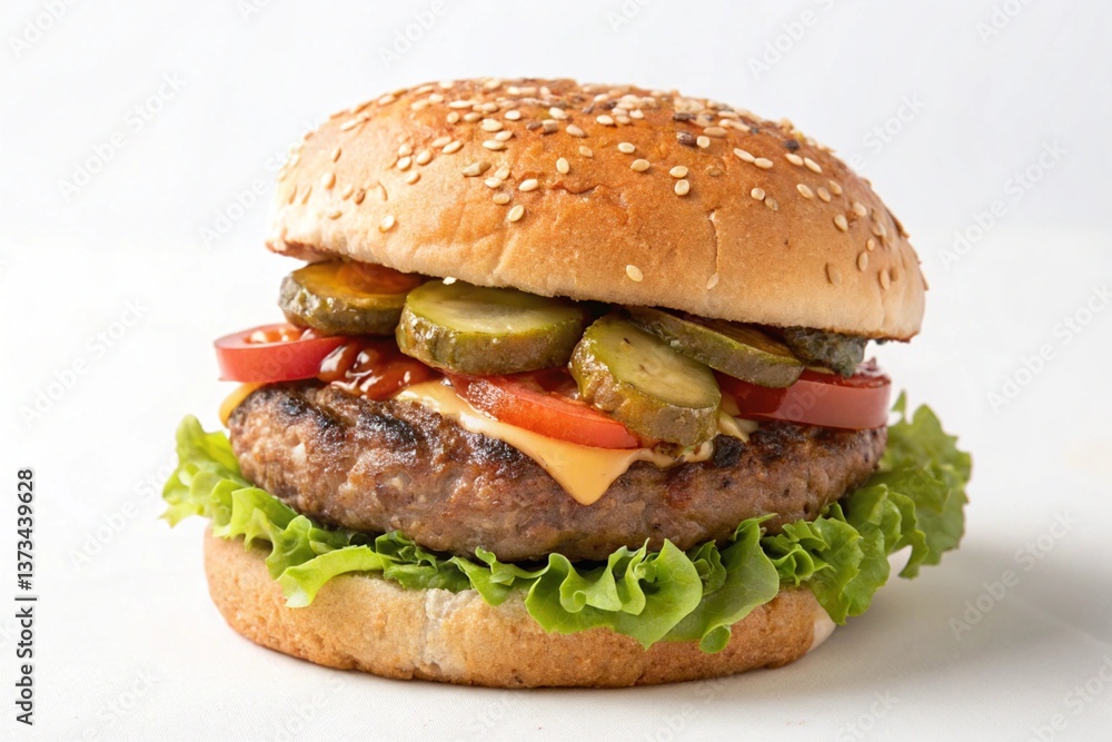 Hamburger Chicken Takeaway Food Hamburger Chicken Takeaway Food