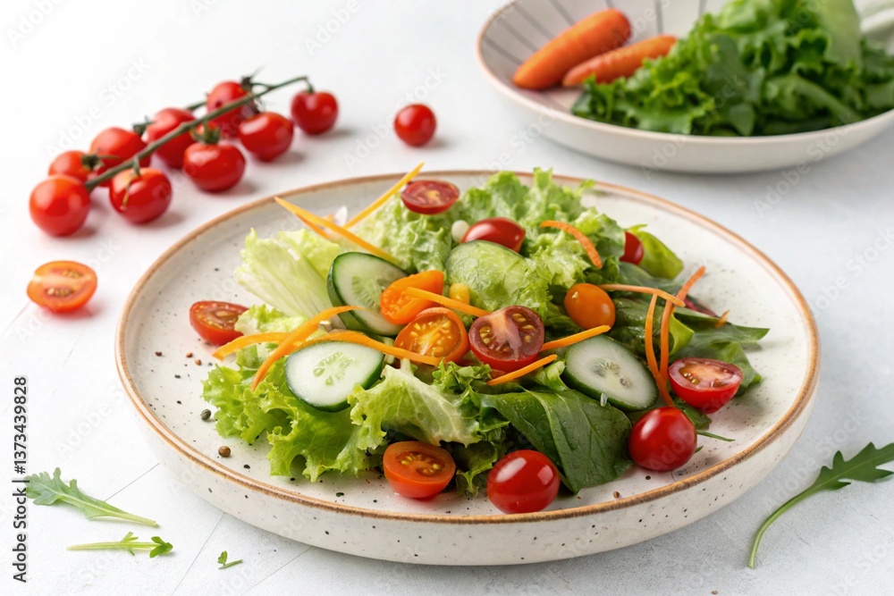 salad with vegetables salad with vegetables
