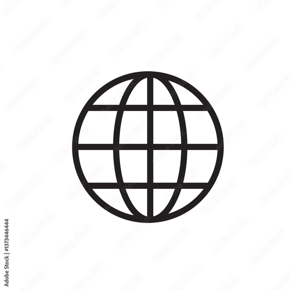 earth globe icon earth globe icon