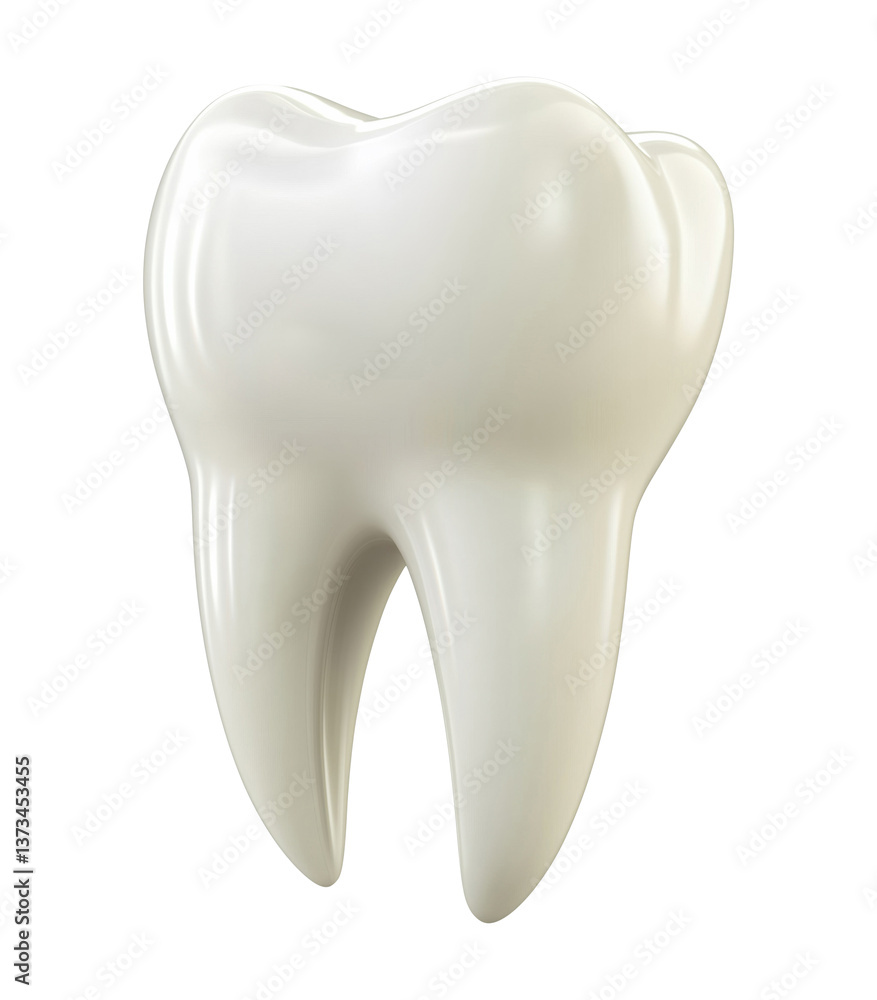 One tooth isolated on transparent background One tooth isolated on transparent background