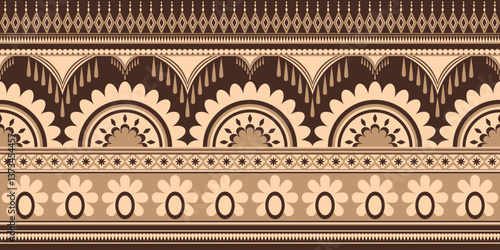 Ethnic geometric pattern, seamless pattern of the Navajo tribe. Native American ethnic. Seamless vector pattern ethnic, seamless Mexican rug, woven carpet. Folk embroidery, Bohemian, Aztec style.