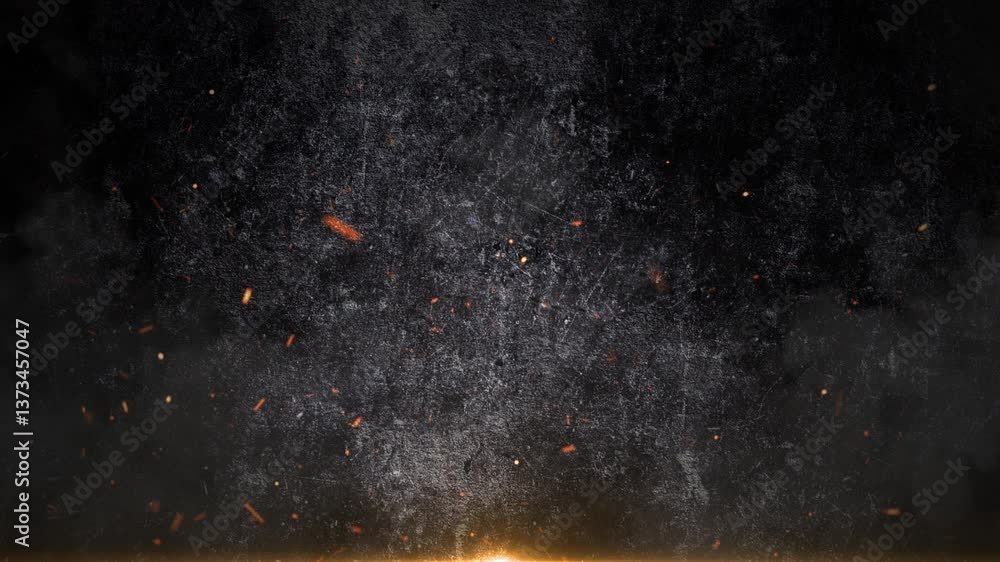 Echoes of Fire Sparks Cinematic Trailer Title Background
