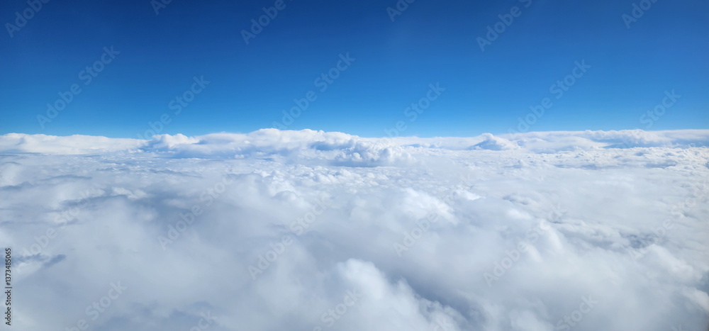 Naklejka premium clouds in the sky