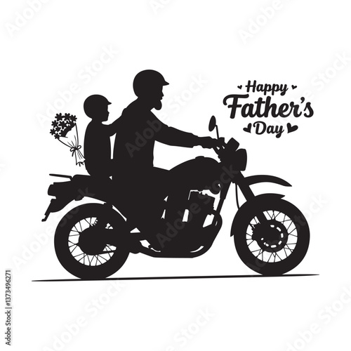 happy father's day celebration lettering text typescript font for t-shirt vector design illustration