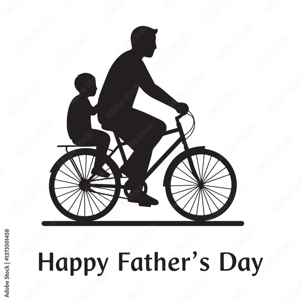 Obraz premium happy father's day celebration lettering text typescript font for t-shirt vector design illustration