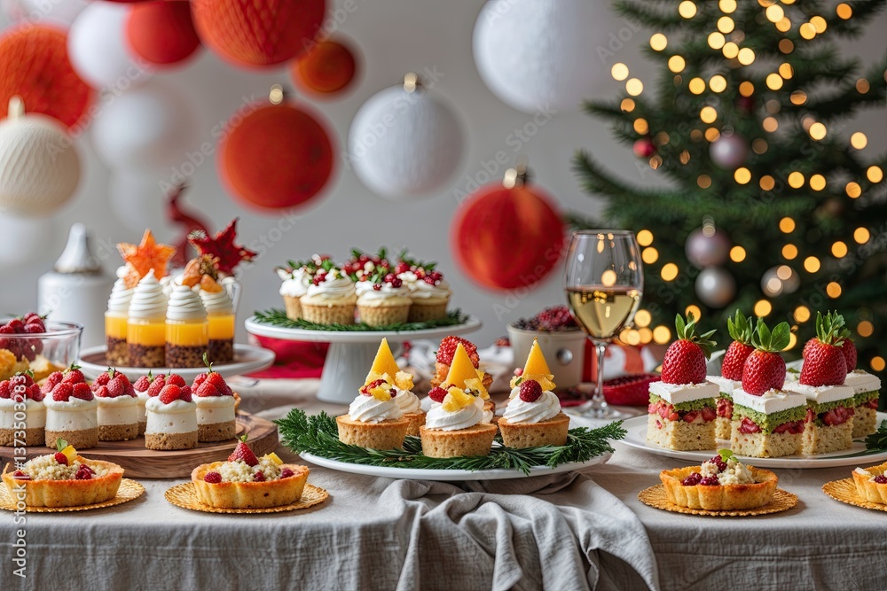 Cheerful Festive Gathering Theme with Lively Culinary Delights and Vibrant Aesthetic Decor Cheerful Festive Gathering Theme with Lively Culinary Delights and Vibrant Aesthetic Decor