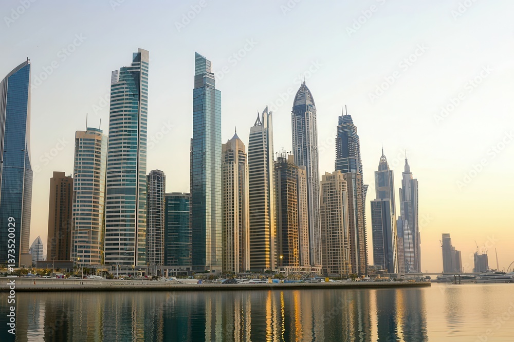 Modern Skyscraper Skyline Modern Skyscraper Skyline