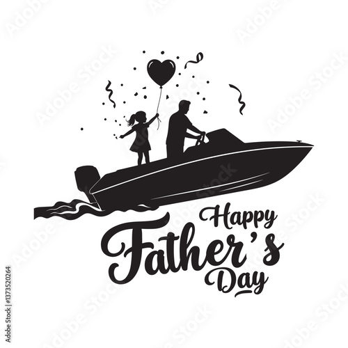 happy father's day celebration lettering text typescript font for t-shirt vector design illustration