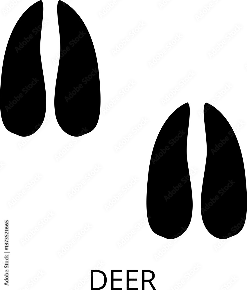 Animals footprints. Realistic Prints wildlife foot icon, bird paw, pets footstep silhouette, print hoofed feet. Cat, dog, wolf, chicken, horse and other illustrations. Animals footprints. Realistic Prints wildlife foot icon, bird paw, pets footstep silhouette, print hoofed feet. Cat, dog, wolf, chicken, horse and other illustrations.