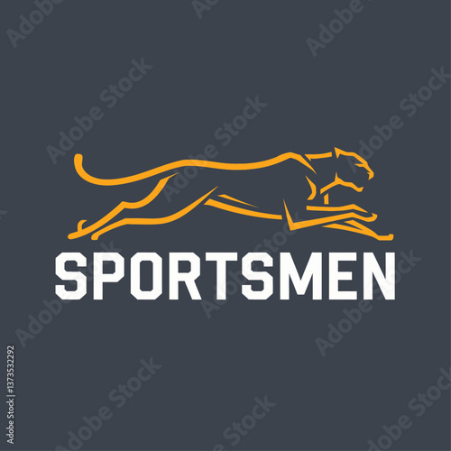 Sportsmen fashion logo 