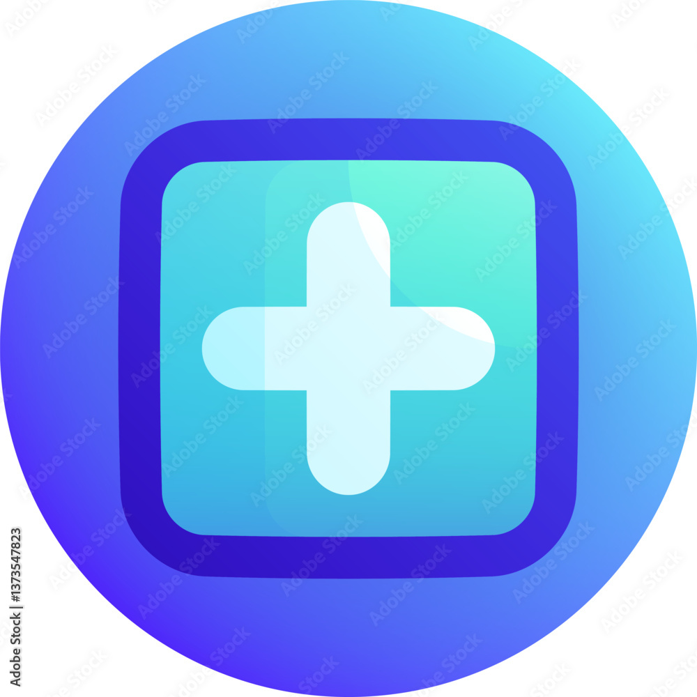 Obraz premium addition Illustration on a white background.