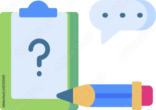 briefing Illustration on a white background.