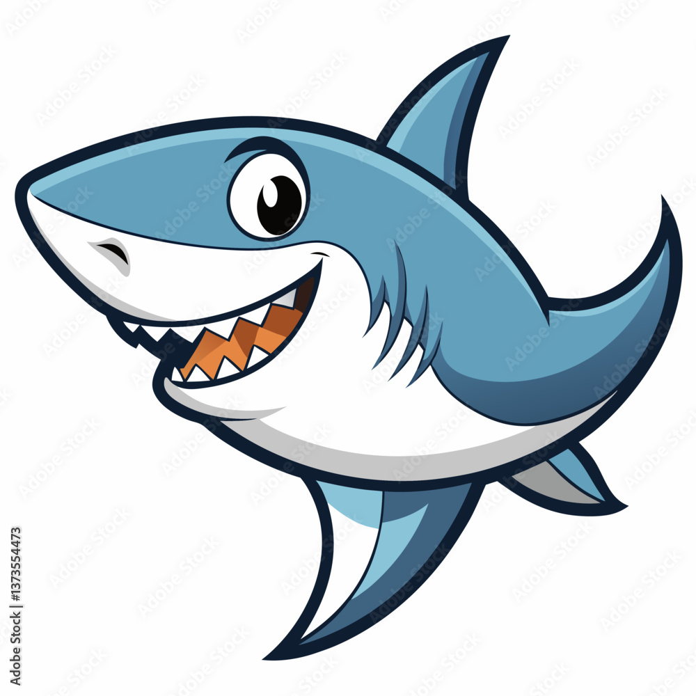 shark-illustration-a-clean-and-unique-design shark-illustration-a-clean-and-unique-design