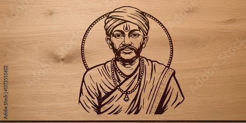 Balu Mama Vector Illustration for Laser Cutting and CNC Design