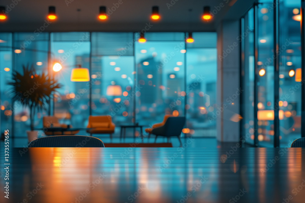 blurred background of a light modern office interior. Abstract light bokeh at office interior background for design. blurred background of a light modern office interior. Abstract light bokeh at office interior background for design.
