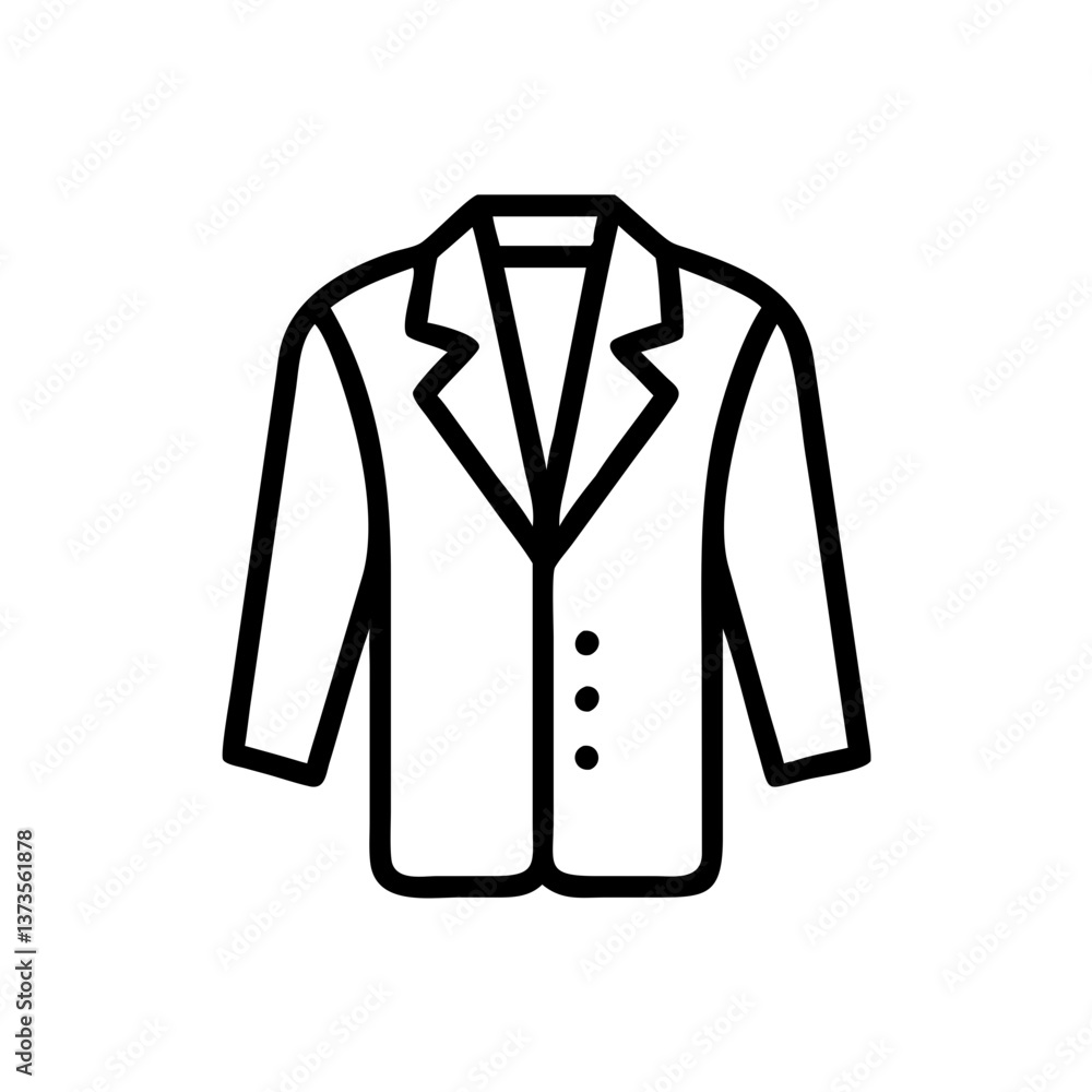 Iconic Suit Jacket Design in Minimalist Style Iconic Suit Jacket Design in Minimalist Style