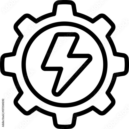 electrical engineer Illustration on a white background.