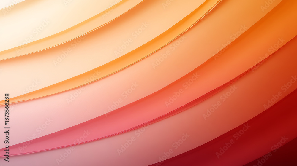 Fototapeta premium Colorful abstract background with smooth waves and gradients