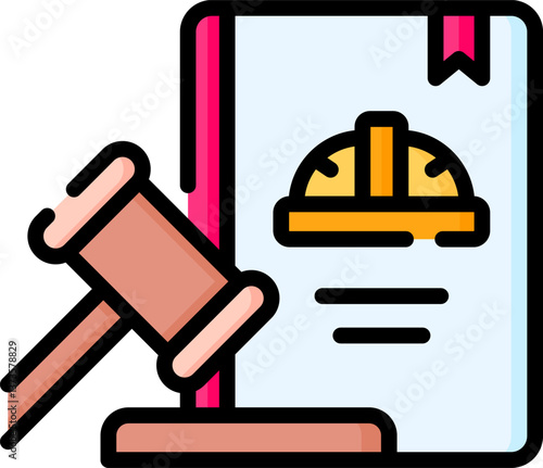 laws Illustration on a white background
