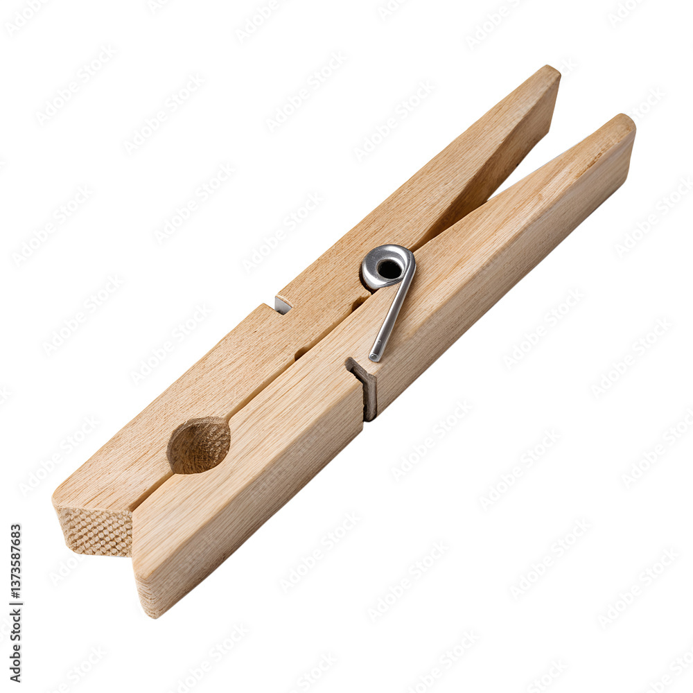 Wooden Clothespin Isolated on Transparent Background for Laundry and Craft Use Wooden Clothespin Isolated on Transparent Background for Laundry and Craft Use