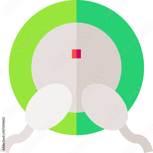 reproduction Illustration on a white background