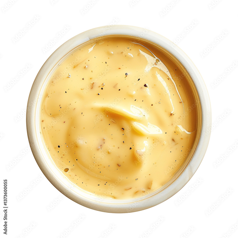 Bowl of smooth, melted queso cheese dip with a rich, creamy texture. Isolated on a transparent background Bowl of smooth, melted queso cheese dip with a rich, creamy texture. Isolated on a transparent background