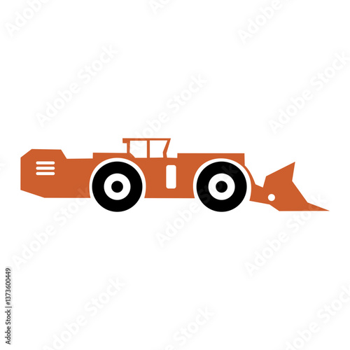 vector illustration of a toy train